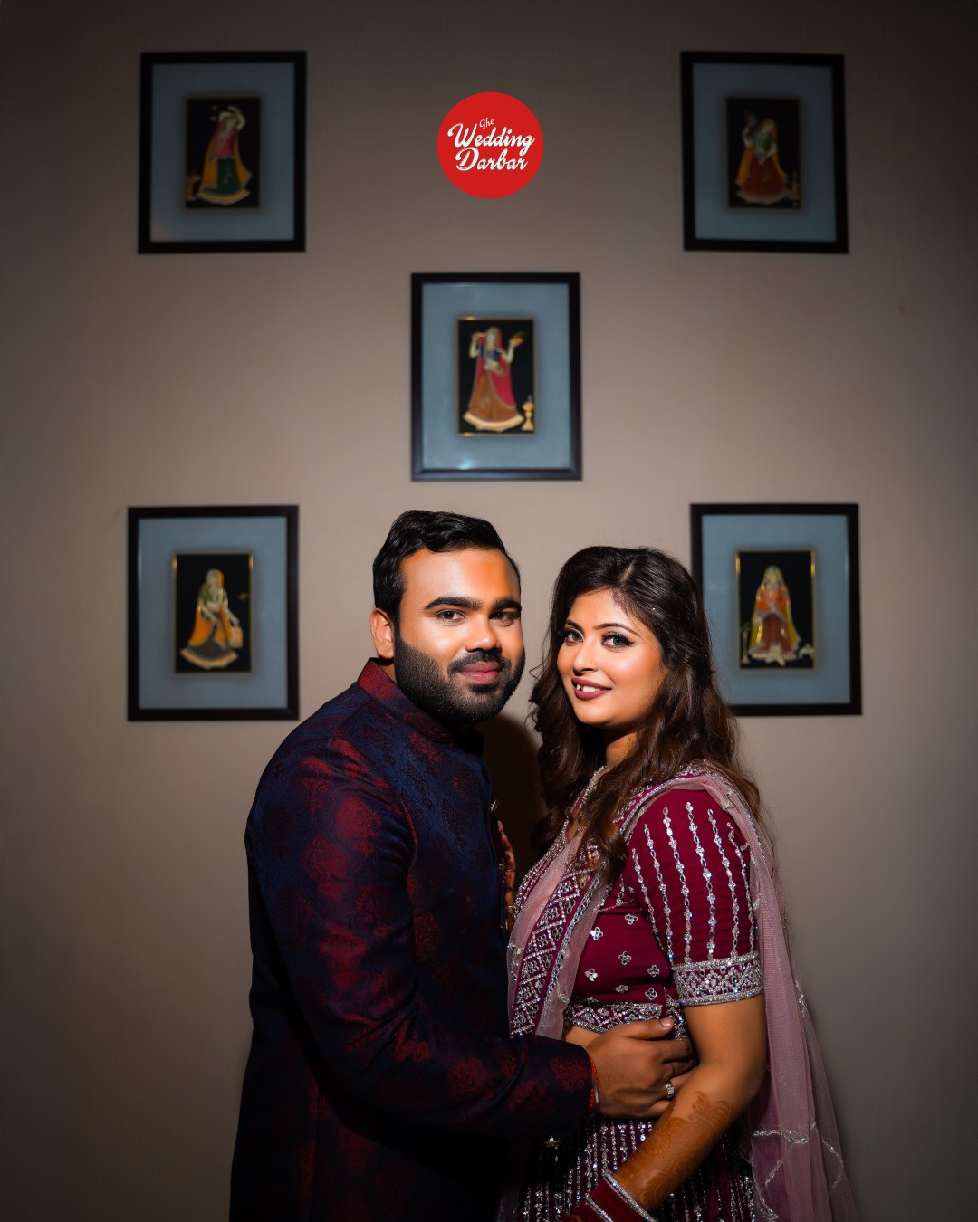 The Wedding Darbar - Arpan & Poorvi Engagament (1)